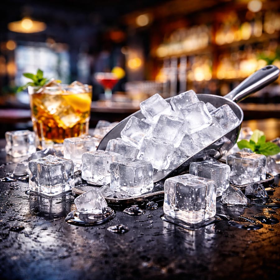 cube-ice Cube Ice for bars and restaurants